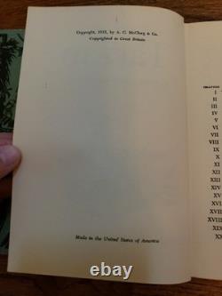 Antique Tarzan Book Collection Set Of 6 Books