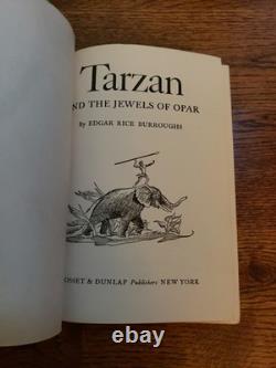 Antique Tarzan Book Collection Set Of 6 Books