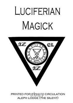 Antique book occult black magic rare esoteric manuscript satanic grimoire satana