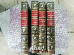 Arabian Nights 4 Vols Leather-bound Antique set published 1819