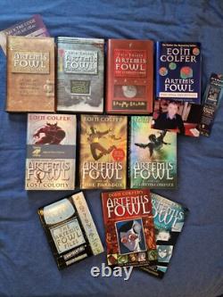 Artemis Fowl Book Set Bundle 10 Books All 1st Ed. 6 Signed By Eoin Colfer