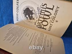 Artemis Fowl Book Set Bundle 10 Books All 1st Ed. 6 Signed By Eoin Colfer