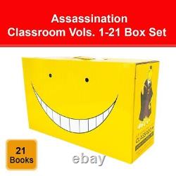 Assassination Classroom Volumes 1 21 Books Collection Box Set by Yusei Matsui