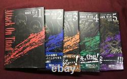 Attack On Titan / Shingeki No Kyojin Art Book vol. 1-5 full set