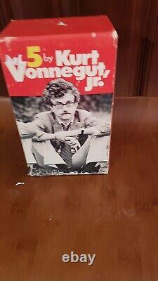 Auntique book set Kurt Vonnegut Jr Cats Cradle, Slaughter House Five And More