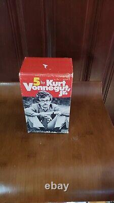 Auntique book set Kurt Vonnegut Jr Cats Cradle, Slaughter House Five And More