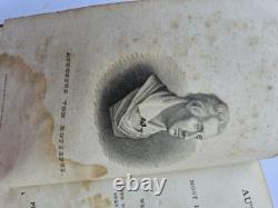 Autobiography A Collection Of Lives 1826. Leather SET of 8 Books