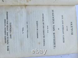 Autobiography A Collection Of Lives 1826. Leather SET of 8 Books