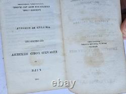 Autobiography A Collection Of Lives 1826. Leather SET of 8 Books