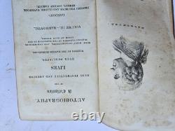 Autobiography A Collection Of Lives 1826. Leather SET of 8 Books