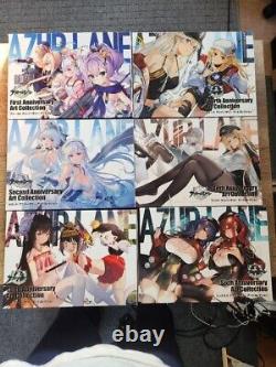 Azur lane 1st 2nd 3rd 4th 5th 6th Anniversary Art Collection book set of 6
