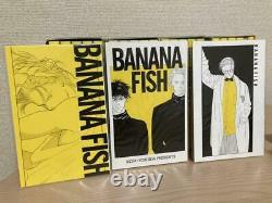 BANANA FISH Complete Set Reprinted BOX VOL 1-4 Manga Comics Anime Japanese used