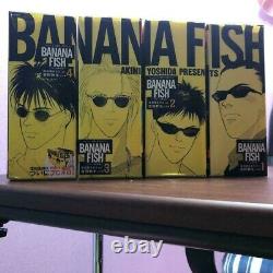 BANANA FISH Reprinted BOX VOL 1-4 Complete Set Manga Comics Anime Akimi Yoshida