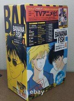 BANANA FISH Reprinted BOX VOL 1 4 Complete Set in Japanese Akimi Yoshida Comic