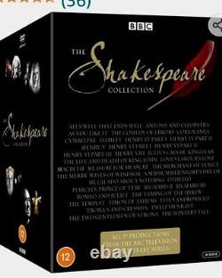 BBC The Shakespeare Collection Originally 37 DVD's- complete set. Perfect Cond