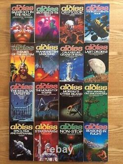 BRIAN ALDISS Job lot bundle collection Grafton/Granada SF paperbacks GOOD