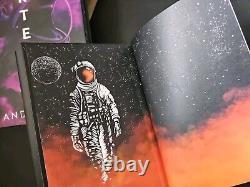 BROKEN BINDING Sci-fi Andy Weir Collection Set SIGNED Martian Artemis Hail Mary