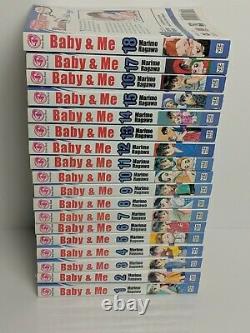 Baby & Me Manga First Print Complete Vol 1-18 English Set Marino Ragawa VIZ Book