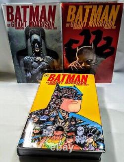 Batman by Grant Morrison Omnibus Volumes 1-3 Complete Set DC Comics