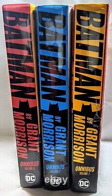 Batman by Grant Morrison Omnibus Volumes 1-3 Complete Set DC Comics