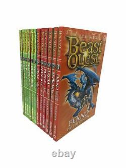 Beast Quest Series 1 & 2 12 Books Collection Set By Adam Blade