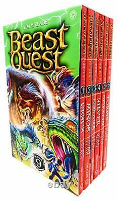 Beast Quest Series 9 Box Set Books 1 6 Collection Ursus, Min. By Adam Blade