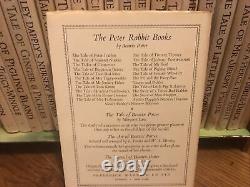 Beatrix Potter Peter Rabbit's Book Shelf 23 Book Set