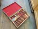 Beautiful Set Of 33 Wood Carving Tools Marples & Ashley Iles In Nice Box W Book