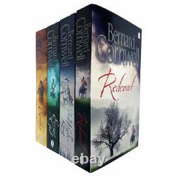 Bernard Cornwell Collection 4 Books Set Redcoat, The Winter King, Enemy of God