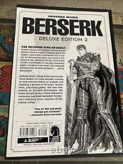 Berserk Deluxe Volumes 1, 2, 3 by Kentaro Miura (Hardcover) Collection Set