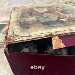 Bisque Doll Presentation Box SET Book BJD Antique RARE Collection USED JAPAN