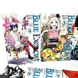 Blue Exorcist Manga Volume 1 8 Kazve Kato Set Graphic Novels VIZ 2011 Editions