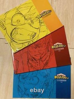 Boku no My Hero Academia Anime Official Design Art book 1 2 3 set TV Anime