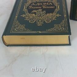 Book DUMAS GIUSEPPE BALSAMO GIFT SET OF 2 BOOKS with gold embossing