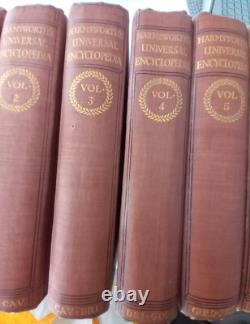 Books -full set of nine Harmsworth's Universal Encyclopedia's 1920