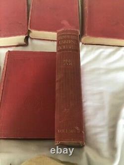 Books set of nine Harmondsworth's Universal Encyclopaedias