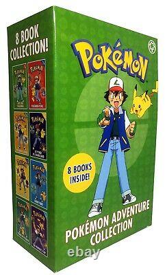 Brand New Pokemon Adventure Collection 8 Books Box Set, Race to Danger