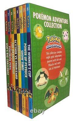 Brand New Pokemon Adventure Collection 8 Books Box Set, Race to Danger