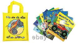 Busy Wheels Bag Collection 8 Book Bag Set by Bently, Peter, Archer, Mandy, Ver