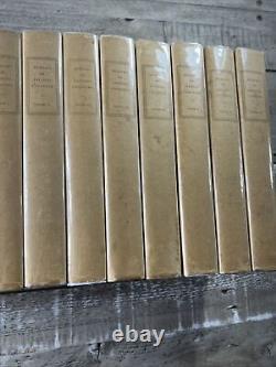C1900 Antique Autobio. 12 Book Set Memoirs of Jacques Casanova #122/750