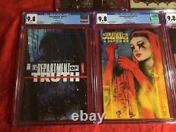 CGC 9.8DEPARTMENT OF TRUTH #1 2 3 4 5 6FIFTEEN BOOK SET1st PRINT+2ND+VARIANT