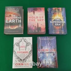 CIXIN LIU LIMITED COLLECTION. SIGNED 1st/1st. 5 BOOK SET. THE WANDERING EARTH