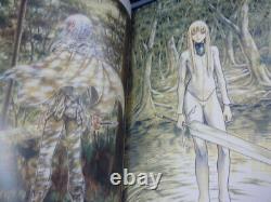 CLAYMORE Norihiro Yagi Illustrations Art Book Memorabilia RARE Manga