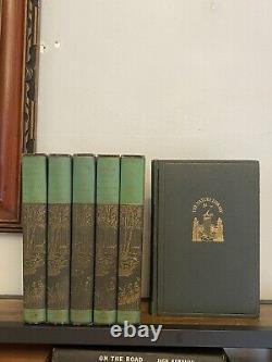 COMPLETE SET OF 6 THE NATURE LIBRARY Books Illustrated 1926 Trees Animals Birds