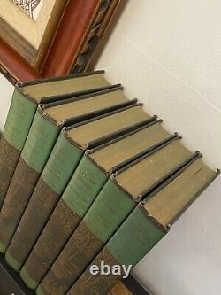 COMPLETE SET OF 6 THE NATURE LIBRARY Books Illustrated 1926 Trees Animals Birds