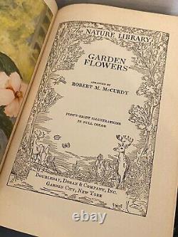 COMPLETE SET OF 6 THE NATURE LIBRARY Books Illustrated 1926 Trees Animals Birds