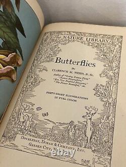 COMPLETE SET OF 6 THE NATURE LIBRARY Books Illustrated 1926 Trees Animals Birds