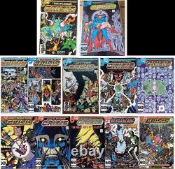 CRISIS ON INFINITE EARTHS #1-12 DC Comics Full Set