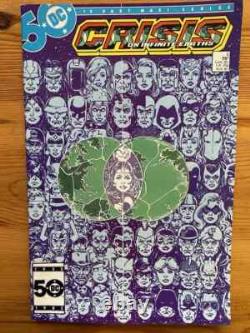 CRISIS ON INFINITE EARTHS #1-12 DC Comics Full Set