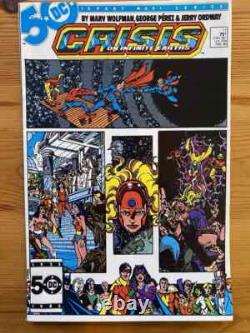 CRISIS ON INFINITE EARTHS #1-12 DC Comics Full Set